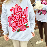 Wild Kard + Camino Peony Ash Crewnecks