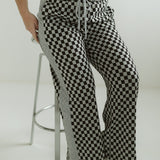 Checkered Stripe Pants