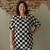 Checkered Lounge Set