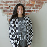 Checkered Shacket