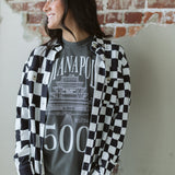 Checkered Shacket
