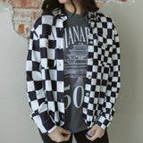 Checkered Shacket