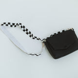 Checkered Black/White Strap
