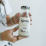 Milk Bottle Candle