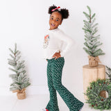 Evergreen Dottie Flares