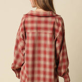 Maxine Oversized Plaid Shirt