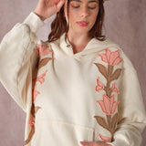 Vintage Flower Patch Hoodie