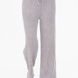 Distressed Slate Mineral Washed Pants