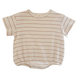 Biscuit Mixed Stripe Organic T-Shirt Bubble