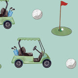 Bamboo Baby Convertible Zipper Pajama Golf A Round