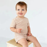 Honey Striped Shorts Two Piece Set