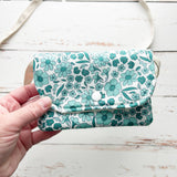 Blue Floral Kids Crossbody Bag