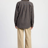 Oversized Plaid Shirt