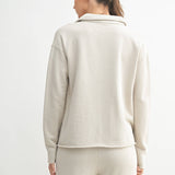 Light Grey Vintage Henley Tee