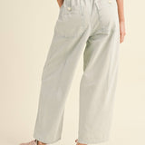 Striped Barrel Pants