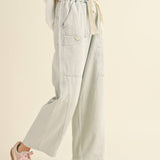 Striped Barrel Pants