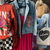 Peony Denim Jacket