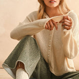 Light Weight Button Front Cardigan