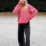 Mini Striped Piper Cardigan