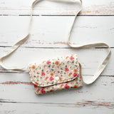 Pink Multi Floral Kids Crossbody Bag