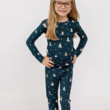 Snowmen Small Ribbed Two-Piece Set