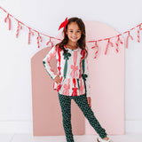 Wrapping Bows Peplum Top