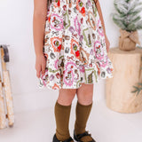 Framed Grinch Collard Twirl Dress