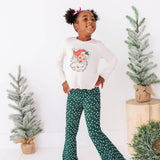 Evergreen Dottie Flares