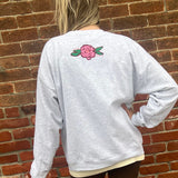 Wild Kard + Camino Peony Ash Crewnecks