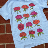 All Over Peony Chambray T-Shirt