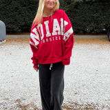 Appliqué Indiana University Crewneck