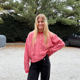 Mini Striped Piper Cardigan
