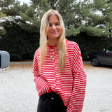 Mini Striped Piper Cardigan