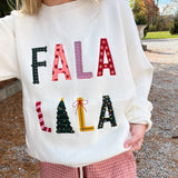 FALA LALA Christmas Knit Sweater – Festive Holiday Pullover