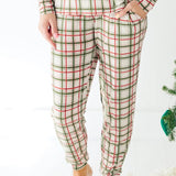 Double Plaid Women's Pants
