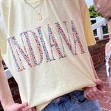 Indiana Floral Butter Yellow T-Shirt