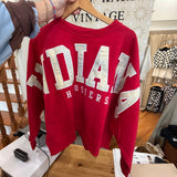 Appliqué Indiana University Crewneck