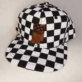 Checkered Indy hats (baby & adult)