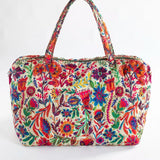 Puffy Weekender Bag - Rainbow Floral