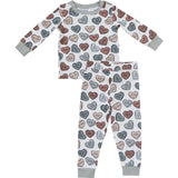 Conversation Hearts Ribbed Two Piece Set