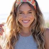 Rainbow Flowers Boho Bandeau