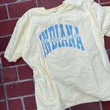 Indiana Butter Yellow & Blue T-Shirt