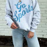Blue Go Sports Crewneck