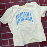 Indiana Butter Yellow & Blue T-Shirt