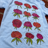 All Over Peony Chambray T-Shirt