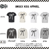 Kids Checkered Bow