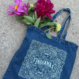 Indiana Bandana Tote Bag