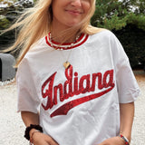 Sequin Indiana University Tee