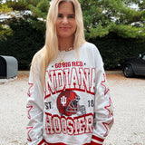 Star Sleeve Indiana University Crewneck