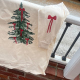 Bow Sleeve Tree Long Sleeve